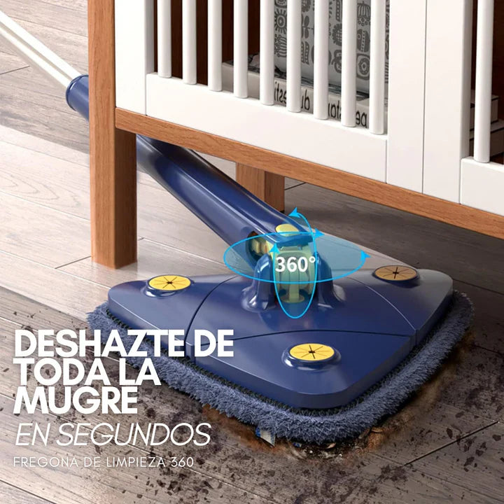 FREGONA TRIANGULAR 360º + 10 REPUESTOS GRATIS